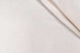 Scalamandre Nautilo Organza Decorator Fabric in Eggshell 