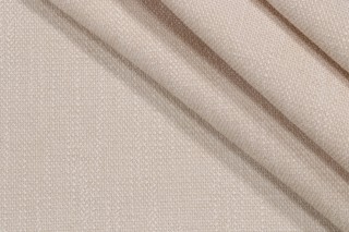 Woven Chenille Upholstery Fabric in Cream