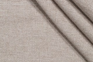 Crypton High Performance Woven Chenille Upholstery Fabric in Linen