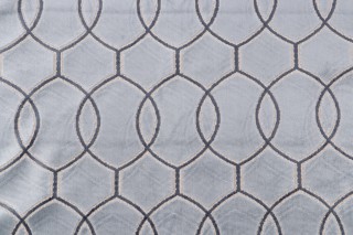 Richloom Blaco Velvet Upholstery Fabric in Chambray