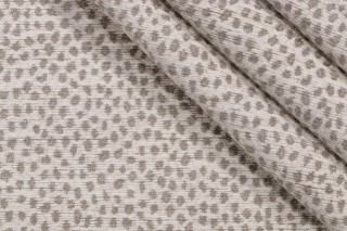 Ghepardo Woven Chenille Upholstery Fabric in Cement