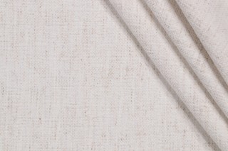 Crypton Nomad High Performance Woven Chenille Upholstery Fabric in Snow