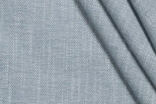 Drayton Woven Chenille Outdoor Fabric in Mist