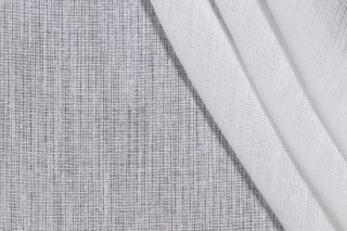 Carnenes Sheer Drapery Fabric in Whisper