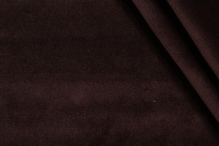 Felix Velvet Upholstery Fabric in Espresso