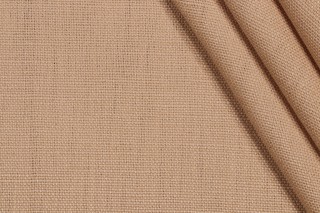P Kaufmann Slubby Linen Woven Decorator Fabric in Hummus 