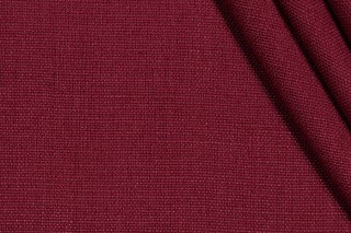 P Kaufmann Slubby Linen Woven Decorator Fabric in Beet 