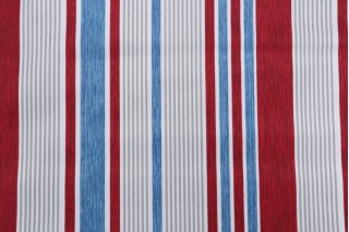Richloom Bacall Printed Polyester Outdoor Fabric in Berry