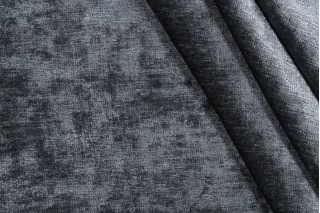 Kaufmann Suna Chenille Upholstery Fabric in Slate