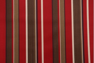 Richloom Monserrat Printed Polyester Outdoor Fabric in Sangria