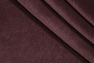 Crypton Sintra High Performance Velvet Upholstery Fabric in Raisin