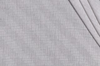 Thibaut Zephyr W80369 Semi-Sheer Drapery Weight Solution Dyed Acrylic Outdoor Fabric in Heather Grey