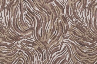 Golding Tigress Woven Chenille Upholstery Fabric in Toffee