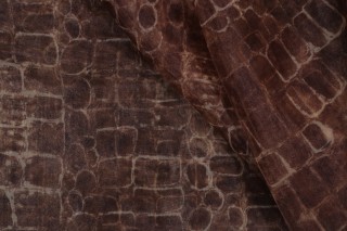 Scalamandre Sheer Weighted Drapery Fabric in Brown