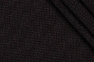 Fonthill Bremen Grospoint Upholstery Fabric in Black for Scalamandre
