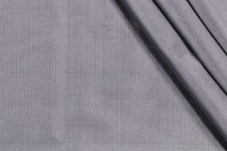 Silk Decorator Fabric in Steel