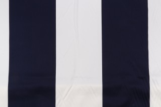 Gaston Stripe Woven Decorator Fabric in Resort Navy