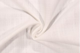 PK Lifestyles Gramercy Solid Woven Decorator Fabric in Snow