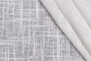P Kaufmann Calistoga Sheer Drapery Fabric in Coconut