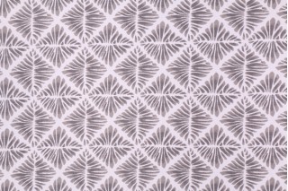 Robert Allen Gem Field Printed Cotton Drapery Fabric in Birch