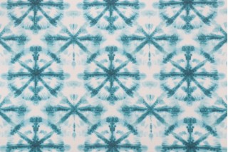 PK Lifestyles Tie Dye Orbs Printed Polyester Outdoor Fabric in Peacock