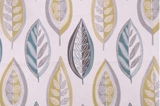 Covington Lassiter Printed Cotton Drapery Fabric in 26-Caper