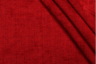 Kaufmann Lucca Woven Chenille Upholstery Fabric in Blaze