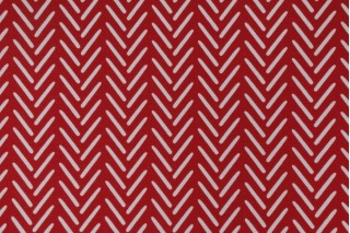 Richloom Afton Printed Polyester Outdoor Fabric in Red