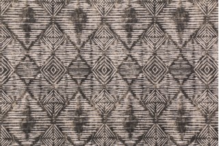 Richloom Nesco Printed Polyester Outdoor Fabric in Stone