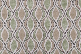 Magnolia Home Joy Printed Cotton Drapery Fabric in Pear