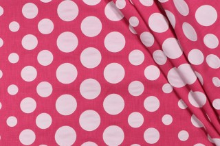 Hilary Farr Cirque Du Hilary Applique Embroidered Drapery Fabric in 722-Fuchsia for Covington