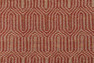 Womack Woven Upholstery Fabric in Henna