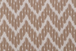 Scalamandre White Water Woven Solution Dyed Acrylic Outdoor Fabric in Driftwood