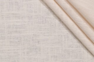 Wexford Linen Woven Decorator Fabric in Cloud
