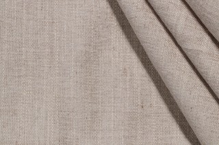 Crypton Castle High Performance Woven Chenille Upholstery Fabric in Flax