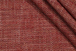 1 Yard Crypton Common Sense High Performance Woven Upholstery Fabric in Carmine