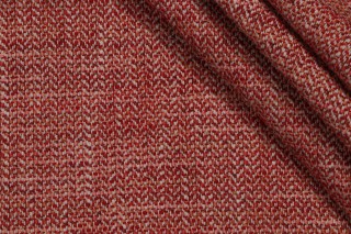 1 Yard Crypton Common Sense High Performance Woven Upholstery Fabric in Carmine