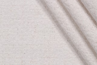 Crypton Dorado High Performance Chenille Upholstery Fabric in Snow