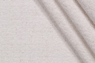 Crypton Dorado High Performance Chenille Upholstery Fabric in Snow