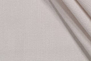 1 Yard Copeland Woven Chenille Upholstery Fabric in Ivory