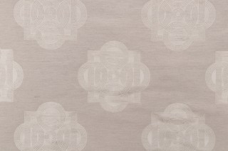 Scalamandre Lockette Woven Decorator Fabric in Alabaster
