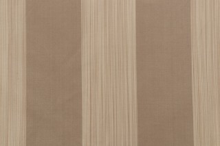 Grey Watkins Ferrara Stripe Silk Decorator Fabric in Tan