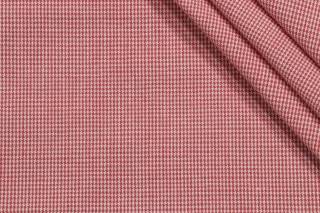 Grey Watkins Chatham Plaid Woven Decorator Fabric in Rose