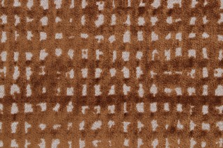 Klein Velvet Upholstery Fabric in Cognac