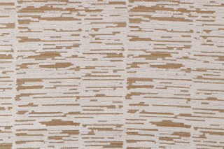 Keaton Velvet Upholstery Fabric in Cream/Bronze