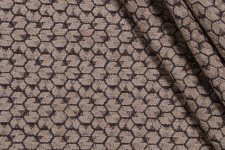 Litchfield Woven Chenille Upholstery Fabric in Mushroom 
