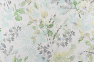 PK Lifestyles Willow Wood Printed Chenille Decorator Fabric in Aloe 