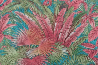 Tommy Bahama Bahamian Breeze Printed Polyester Outdoor Fabric in Capri 