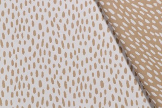 Terrasol-Pebbles Reversible Polyester Outdoor Fabric in Sand 