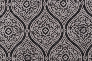 Regal Woven Chenille Upholstery Fabric in Charcoal 